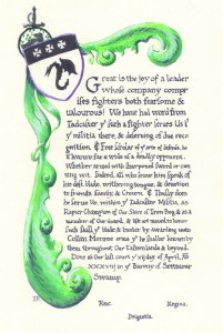 Collin's AoA scroll