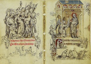 Pages from the Hours of Jeanne D'Evreaux