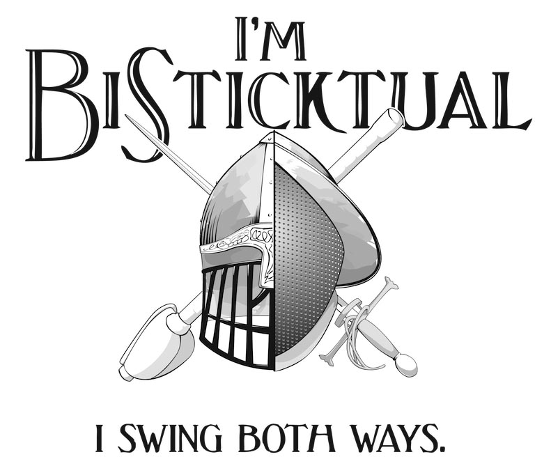BiSticktual shirt design